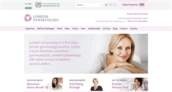 Desktop Screenshot of london-gynaecology.com